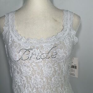 ❤️3/$30 Hanky Panky White Bride Cami